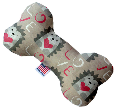 Hedgehog Love Inch Bone Dog Toy