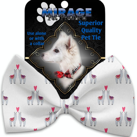 Llama Love Pet Bow Tie