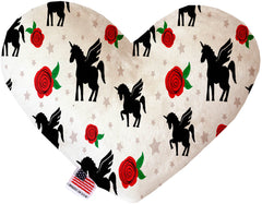 Magical Love Inch Canvas Heart Dog Toy