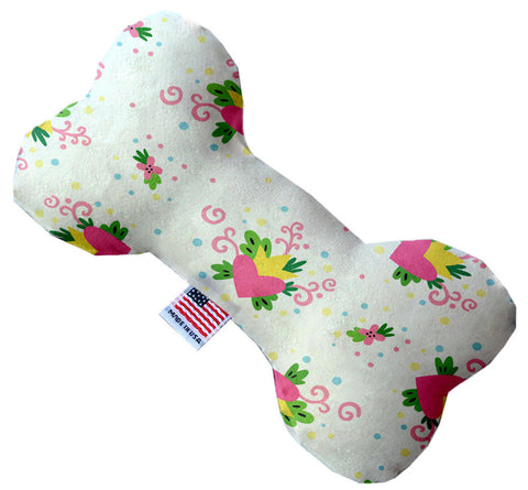 Sweet Love Inch Canvas Bone Dog Toy