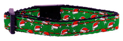 Santa Hat Nylon And Ribbon Collars Cat Safety