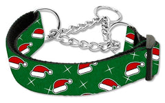 Santa Hats Nylon Ribbon Collar Martingale