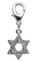 Holiday Lobster Claw Charms - Zipper Pulls Star Of David