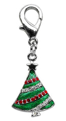 Holiday Lobster Claw Charms - Zipper Pulls Christmas Tree