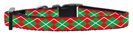 Christmas Argyle Nylon Ribbon