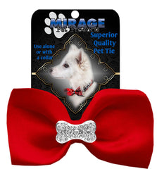 Crystal Bone Widget Pet Bowtie