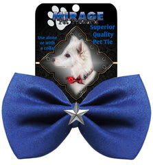 Silver Star Widget Pet Bowtie