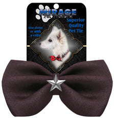 Silver Star Widget Pet Bowtie