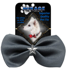 Silver Star Widget Pet Bowtie