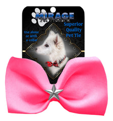 Silver Star Widget Pet Bowtie