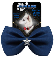 Silver Star Widget Pet Bowtie