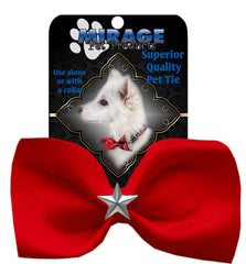 Silver Star Widget Pet Bowtie