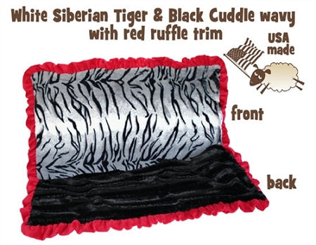 White Siberian Tiger Size Blanket