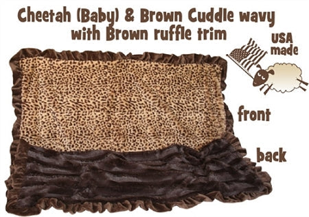 Brown Cheetah Blanket