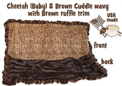 Brown Cheetah Blanket