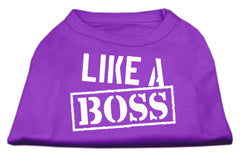 Like A Boss Screen Print Shirt