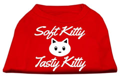 Softy Kitty, Tasty Kitty Screen Print Dog Shirt