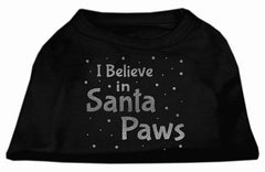 Screenprint Santa Paws Pet Shirt