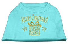 Golden Christmas Present Dog Shirt