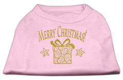 Golden Christmas Present Dog Shirt