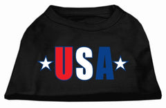 Usa Star Screen Print Shirt