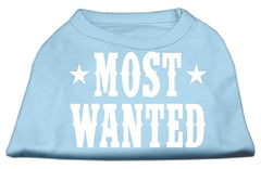 Most Wanted Screen Print Shirt