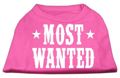 Most Wanted Screen Print Shirt