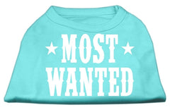 Most Wanted Screen Print Shirt