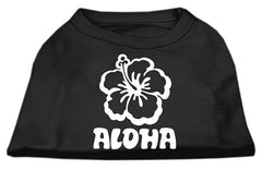 Aloha Flower Screen Print Shirt