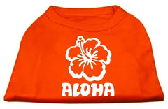 Aloha Flower Screen Print Shirt