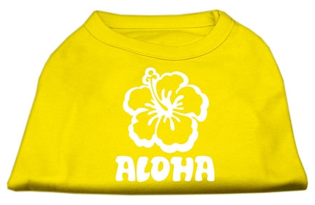 Aloha Flower Screen Print Shirt