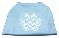 Chevron Paw Screen Print Shirt