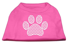 Chevron Paw Screen Print Shirt