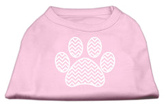 Chevron Paw Screen Print Shirt