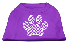 Chevron Paw Screen Print Shirt