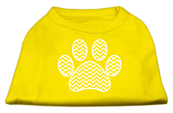 Chevron Paw Screen Print Shirt