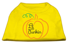 Lil Punkin Screen Print Dog Shirt