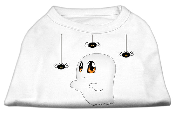 Sammy The Ghost Screen Print Dog Shirt