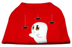 Sammy The Ghost Screen Print Dog Shirt