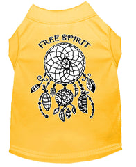 Free Spirit Screen Print Dog Shirt