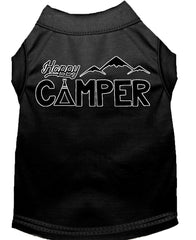 Happy Camper Screen Print Dog Shirt