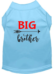 Big Brother Screen Print Dog Shirt