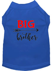 Big Brother Screen Print Dog Shirt