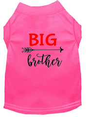 Big Brother Screen Print Dog Shirt