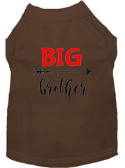 Big Brother Screen Print Dog Shirt