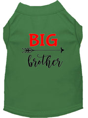 Big Brother Screen Print Dog Shirt