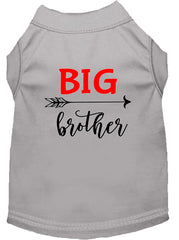 Big Brother Screen Print Dog Shirt