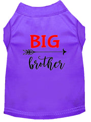 Big Brother Screen Print Dog Shirt