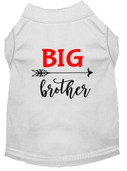 Big Brother Screen Print Dog Shirt