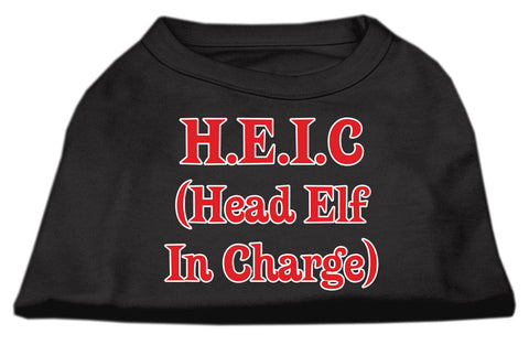 Head Elf In Charge Screen Print Shirt